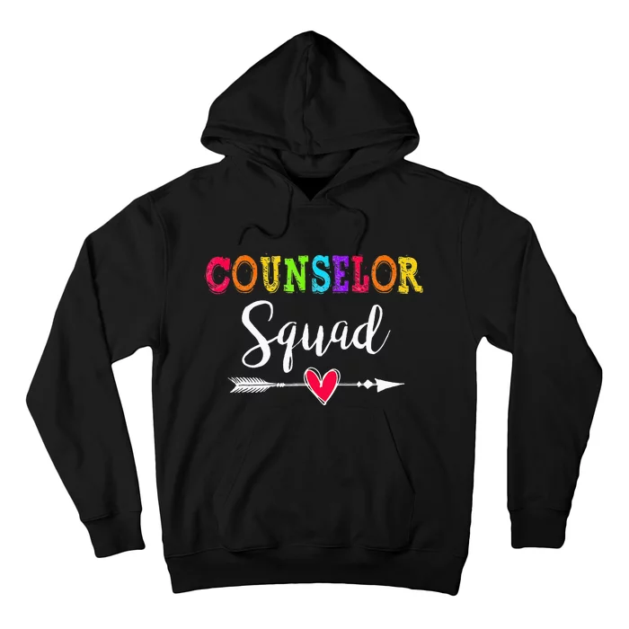 Counselor Squad Back To School Teacher lovers Hoodie