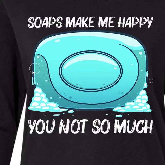 Cute Soap Bar Soap Maker Dealer Making Womens Cotton Relaxed Long Sleeve T-Shirt