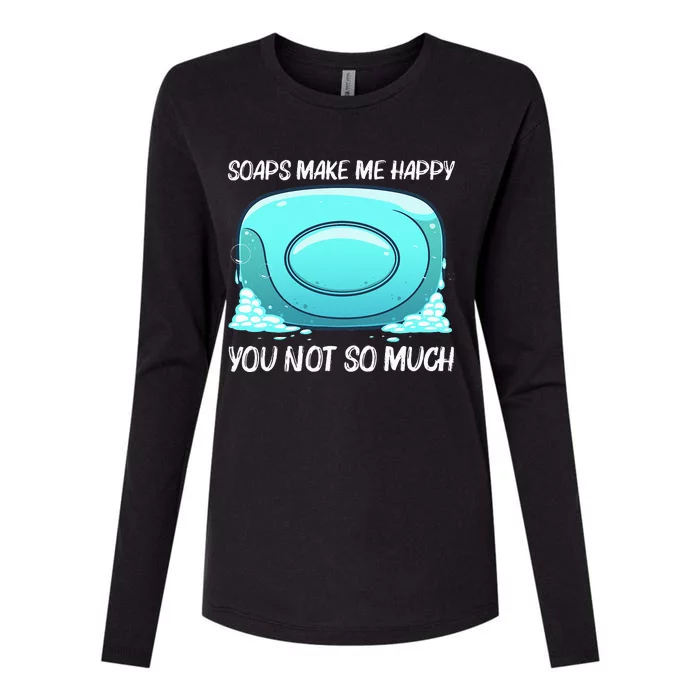 Cute Soap Bar Soap Maker Dealer Making Womens Cotton Relaxed Long Sleeve T-Shirt