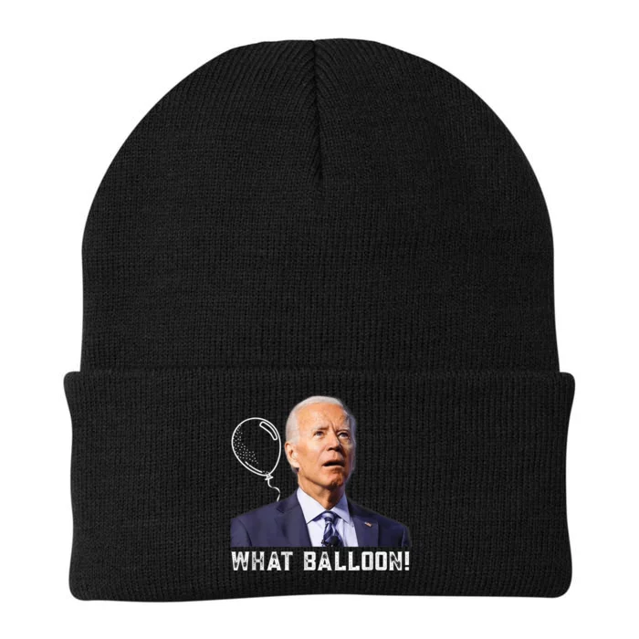 Chinese Spy Balloon Funny Surveillance Joe Biden Knit Cap Winter Beanie