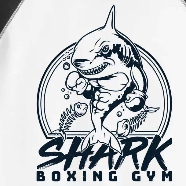 Cool Shark Boxing Gym Logo Toddler Fine Jersey T-Shirt