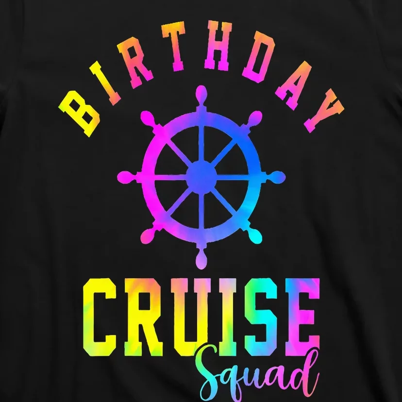 Cruise Squad Birthday 2024 Summer Vacation Family Group T-Shirt