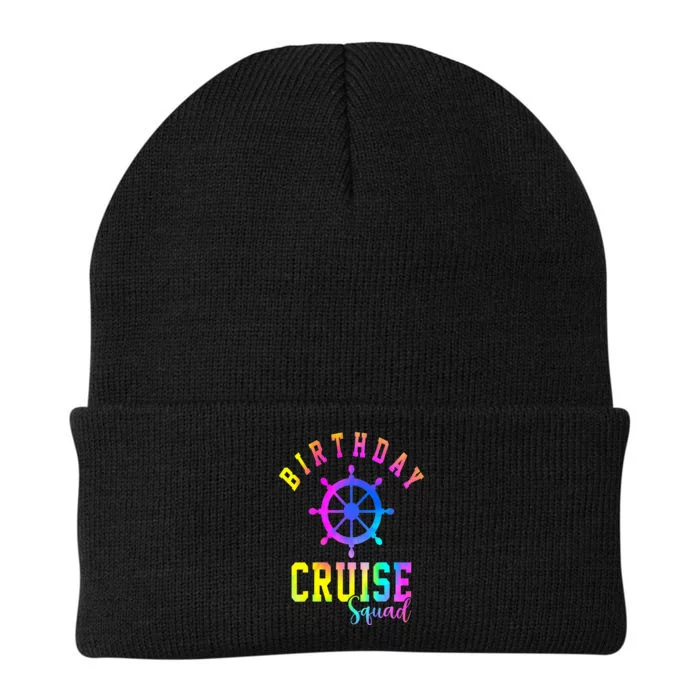 Cruise Squad Birthday 2024 Summer Vacation Family Group Knit Cap Winter Beanie