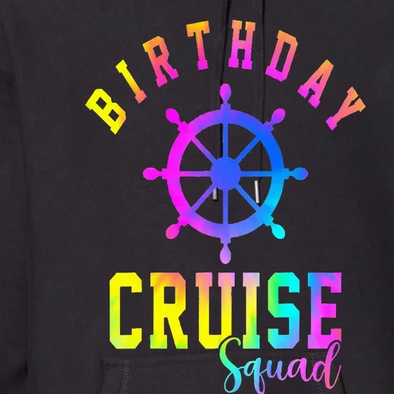 Cruise Squad Birthday 2024 Summer Vacation Family Group Premium Hoodie