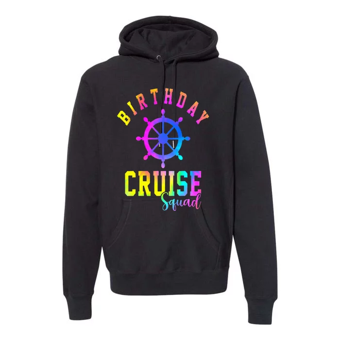 Cruise Squad Birthday 2024 Summer Vacation Family Group Premium Hoodie