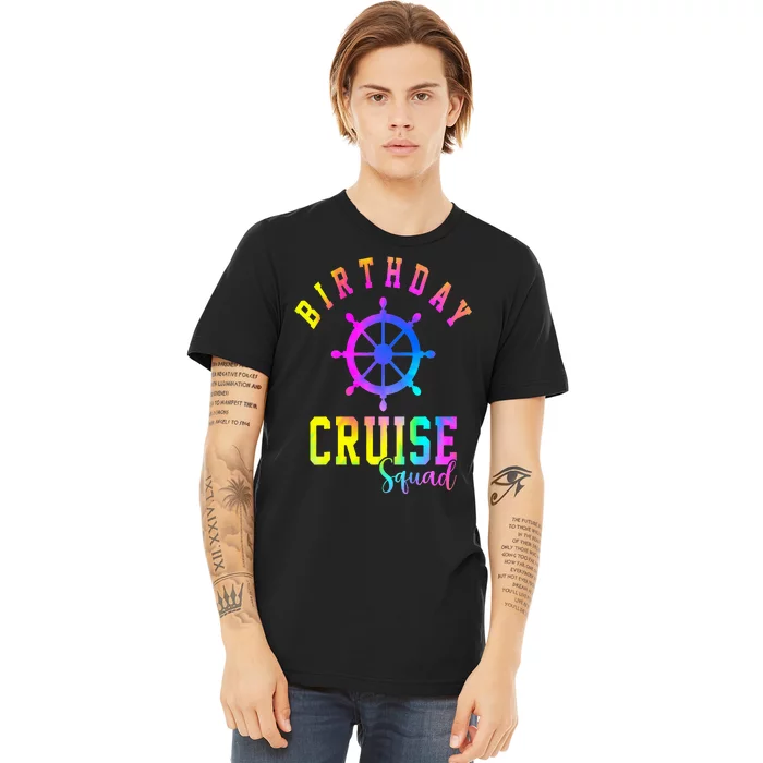 Cruise Squad Birthday 2024 Summer Vacation Family Group Premium T-Shirt