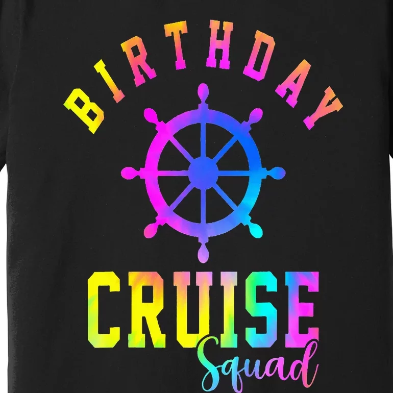 Cruise Squad Birthday 2024 Summer Vacation Family Group Premium T-Shirt