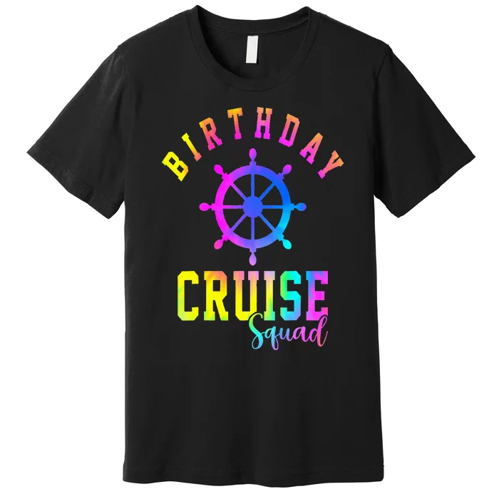 Cruise Squad Birthday 2024 Summer Vacation Family Group Premium T-Shirt