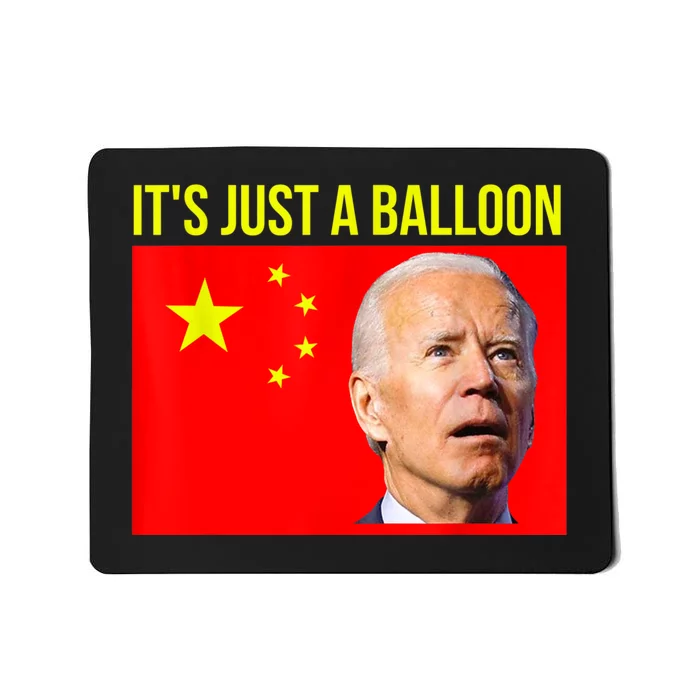 Chinese Spy Balloon Funny Surveillance Joe Biden Humor Mousepad