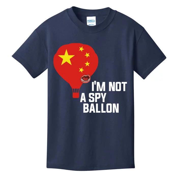 Chinese Surveillance Balloon I'm Not a Spy Ballon Usa Kids T-Shirt