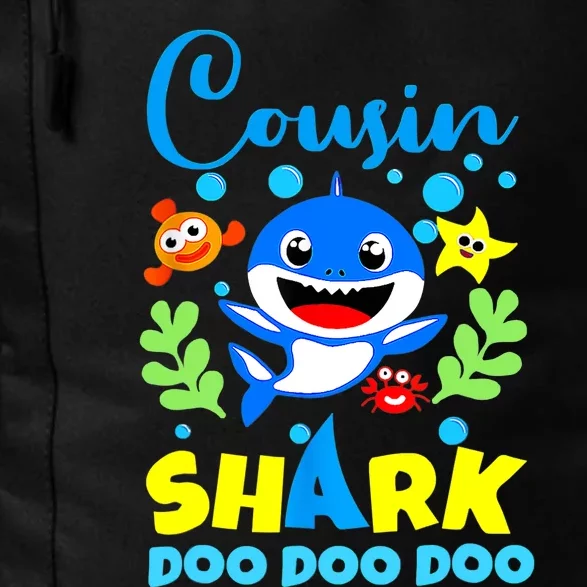 Cousin Shark Birthday Cousin Shark Family Mother's Day Daily Commute Backpack