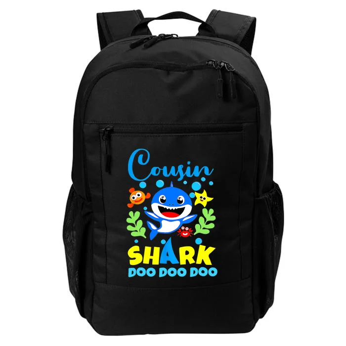 Cousin Shark Birthday Cousin Shark Family Mother's Day Daily Commute Backpack