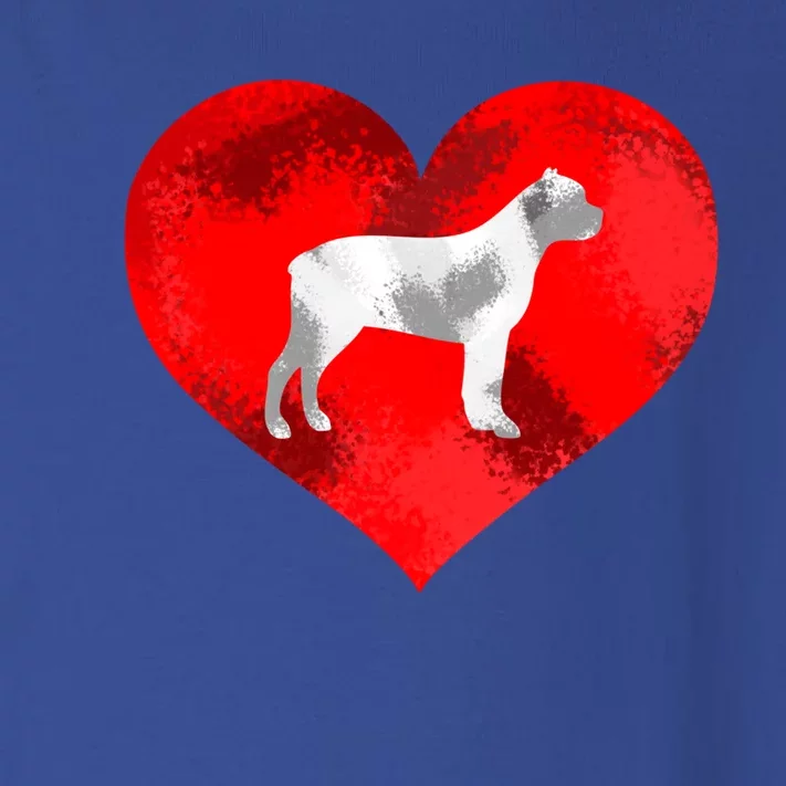 Cute Staffordshire Bull Terrier Dog Red Heart Valentines Day Gift Toddler Long Sleeve Shirt