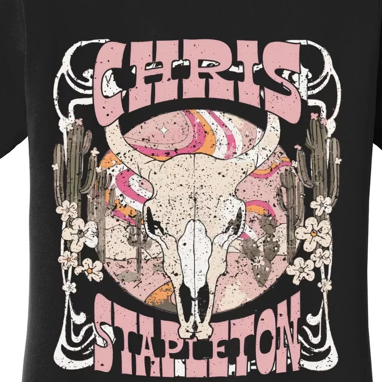 Chris Stapleton Bullhead Chris Stapleton Tour Women's T-Shirt