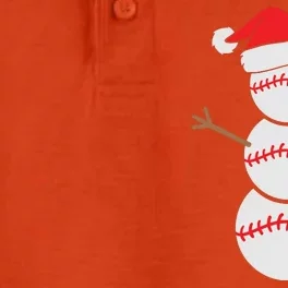 Christmas Snowman Baseball Santa Hat Xmas Dry Zone Grid Performance Polo