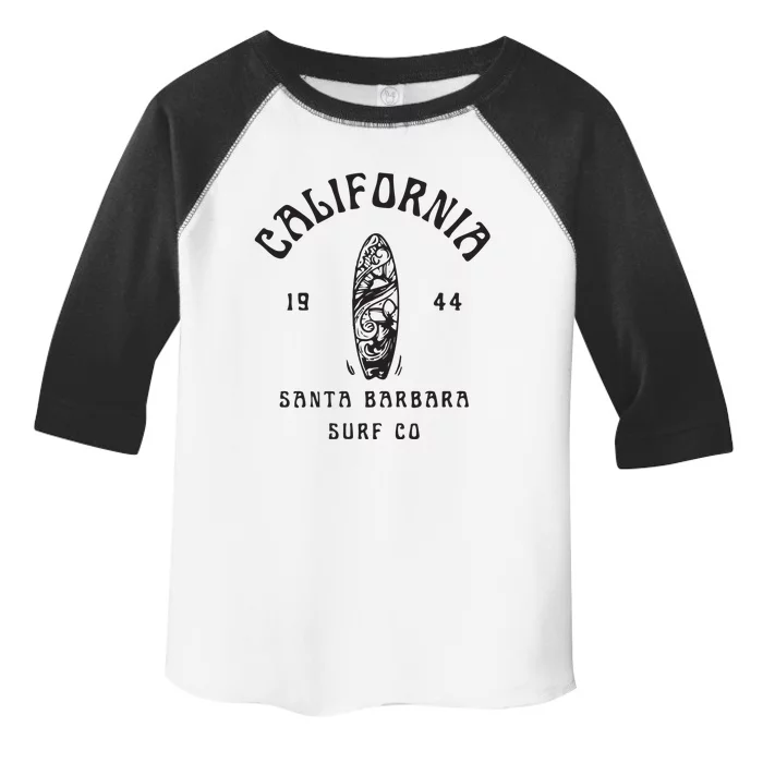 California Santa Barbara Surf Co Toddler Fine Jersey T-Shirt