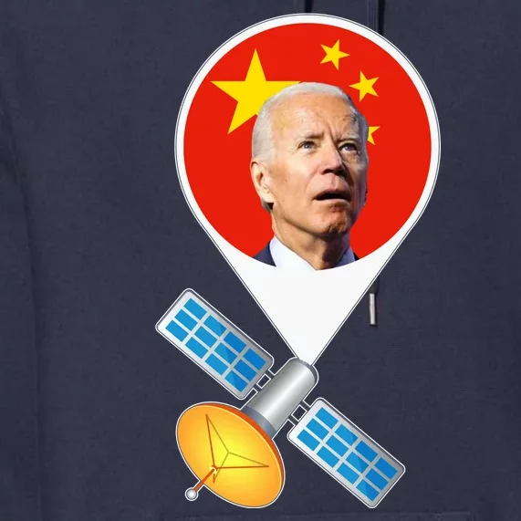 Chinese Satellite Balloon Joe Biden Premium Hoodie