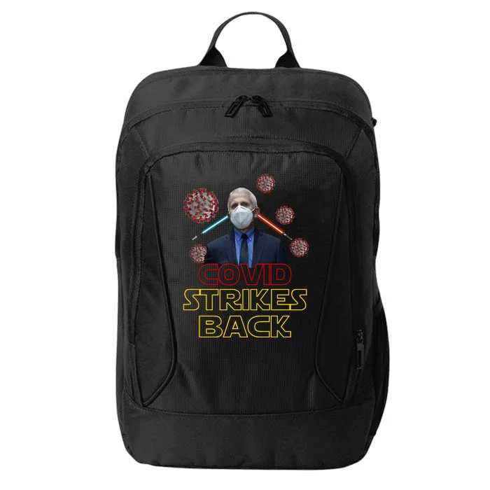 Covid Strikes Back Dr Fauci Funny City Backpack