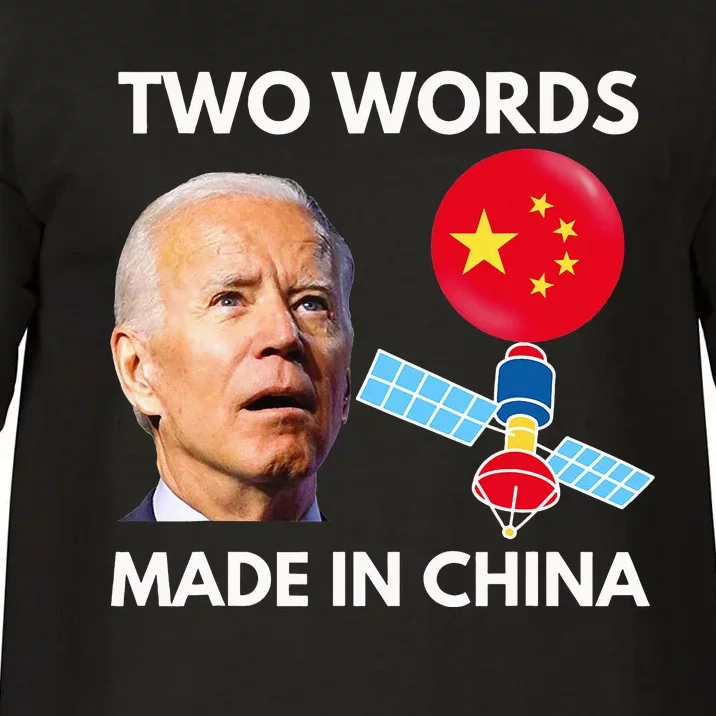 Chinese Spy Balloon Funny Surveillance Joe Biden China Flag Comfort Colors T-Shirt