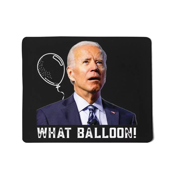 Chinese Spy Balloon Funny Surveillance Joe Biden Mousepad