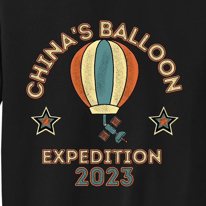 Chinese Spy Balloon China's Surveillance Satellite Sweatshirt