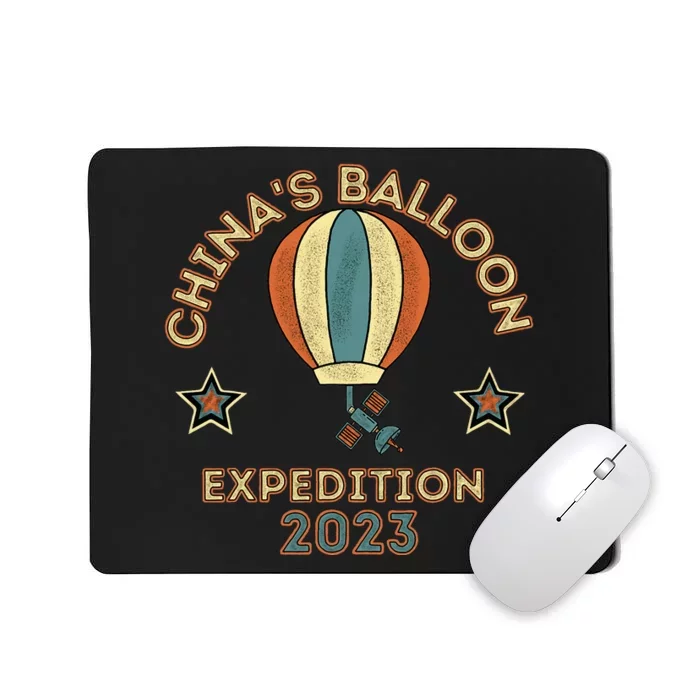 Chinese Spy Balloon China's Surveillance Satellite Mousepad