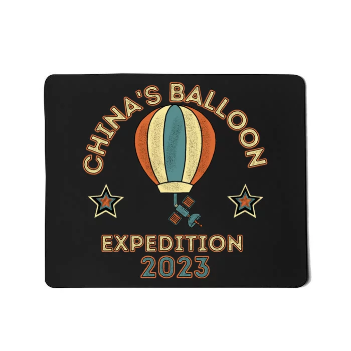 Chinese Spy Balloon China's Surveillance Satellite Mousepad