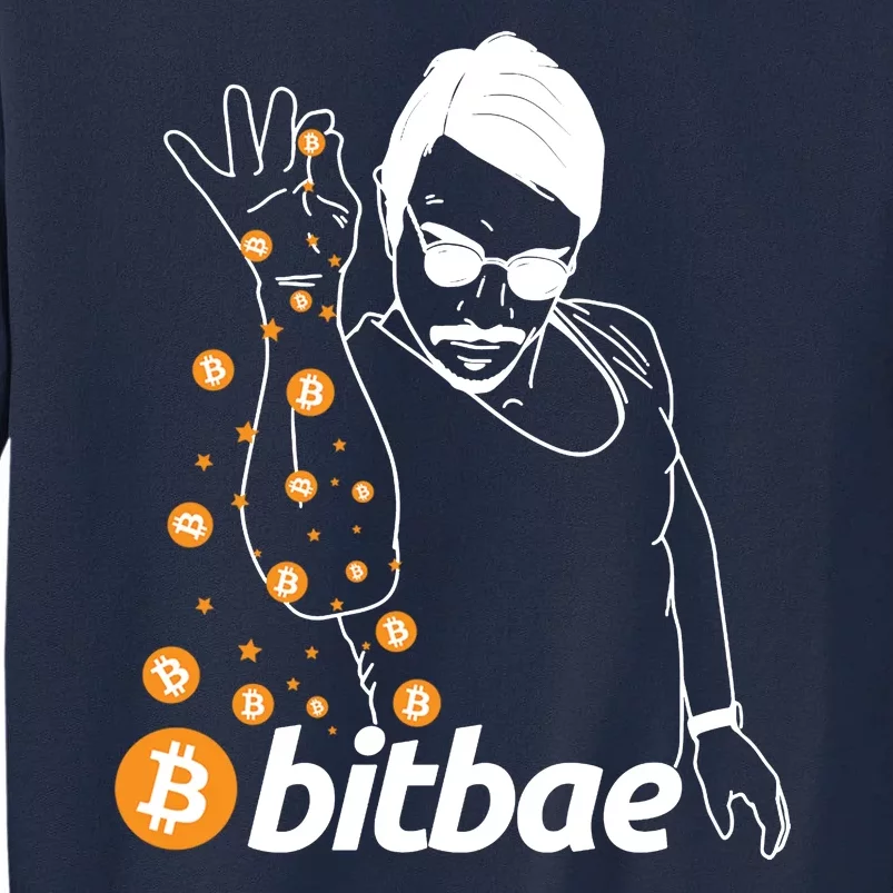 Crypto Salt Bae Bitcoin Tall Sweatshirt