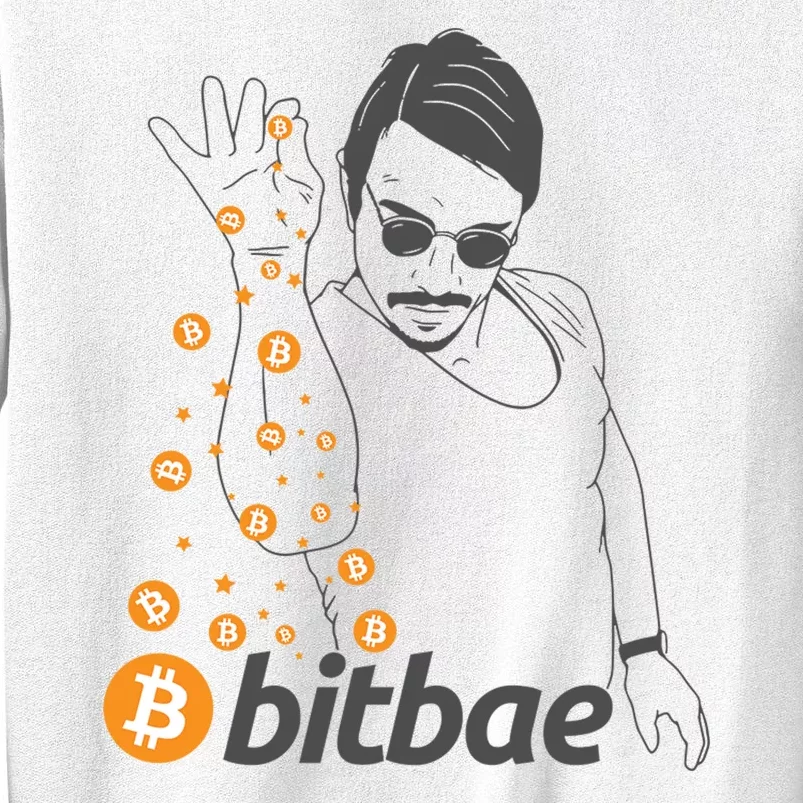 Crypto Salt Bae Bitcoin Sweatshirt