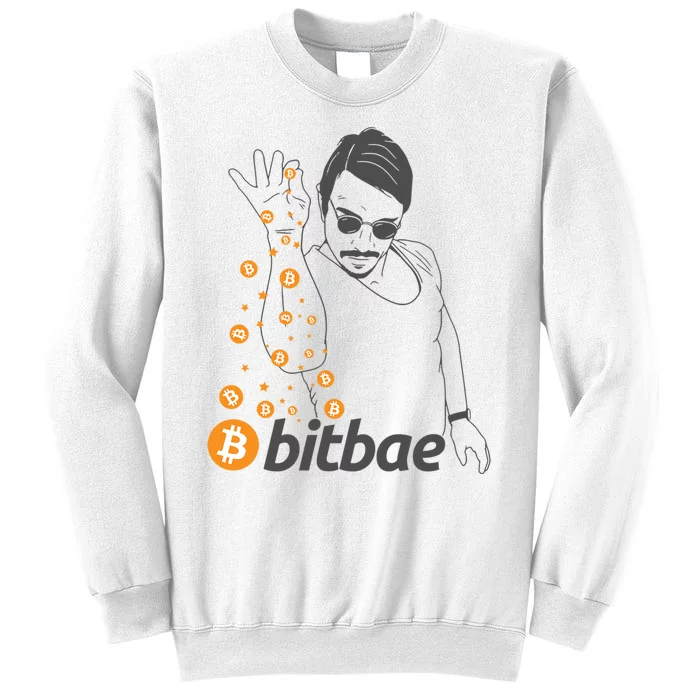 Crypto Salt Bae Bitcoin Sweatshirt