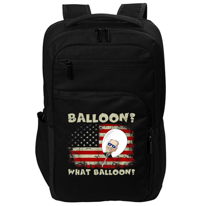 Chinese Spy Balloon What Balloon Funny Joe Biden Chinese Impact Tech Backpack