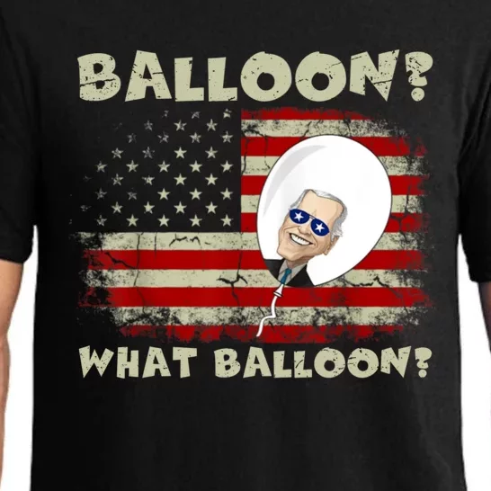 Chinese Spy Balloon What Balloon Funny Joe Biden Chinese Pajama Set