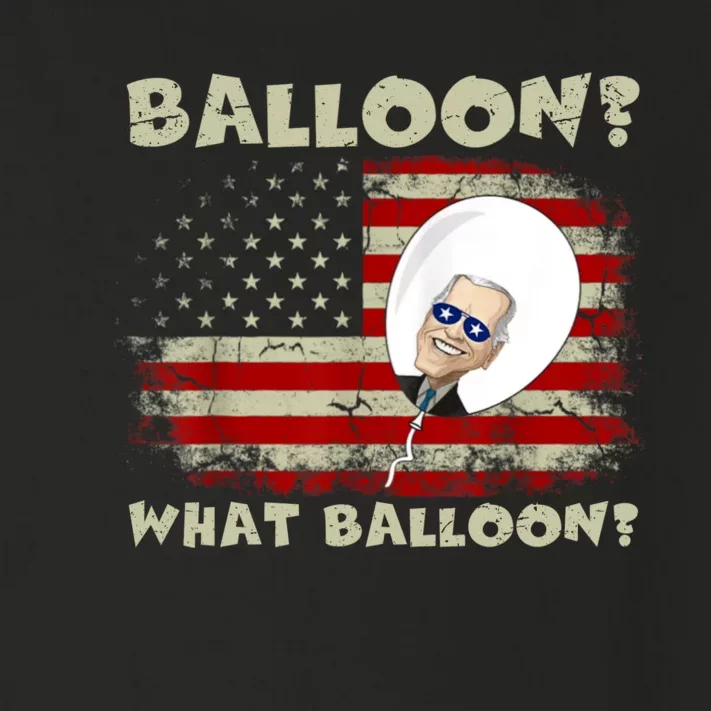 Chinese Spy Balloon What Balloon Funny Joe Biden Chinese Toddler Long Sleeve Shirt