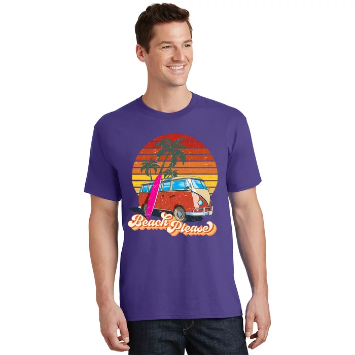 Cool Sunset Beach Please T-Shirt