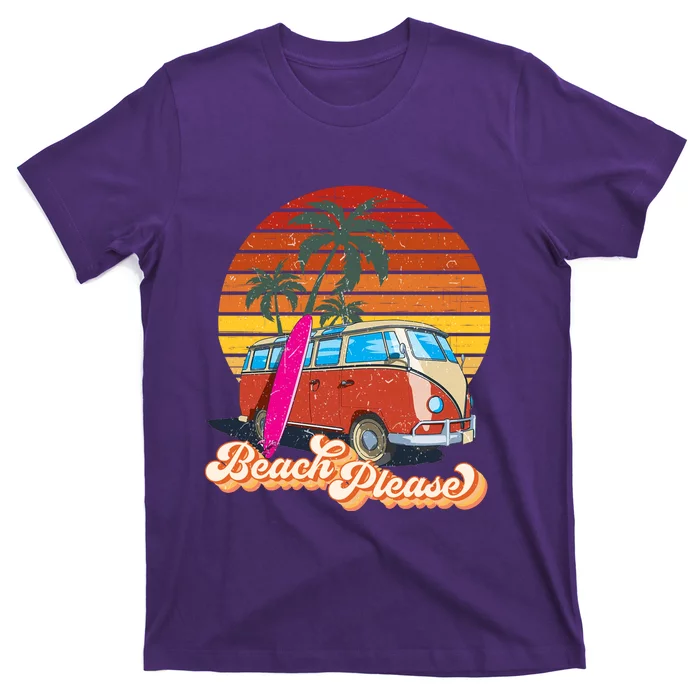 Cool Sunset Beach Please T-Shirt