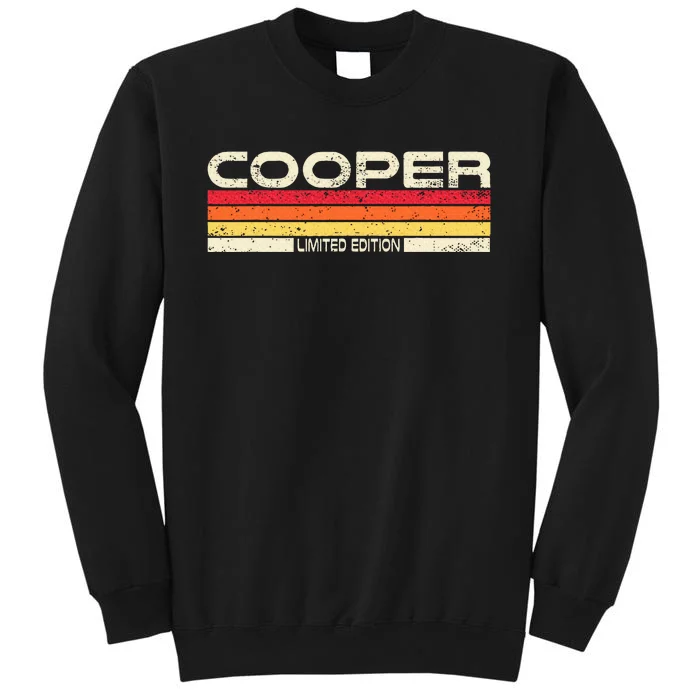 Cooper Surname Birthday Family Reunion 80s 90s Sunset Sweatshirt