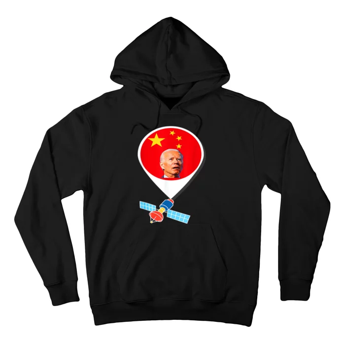 Chinese Spy Balloon Surveillance Joe Biden Xi Jinping China Hoodie