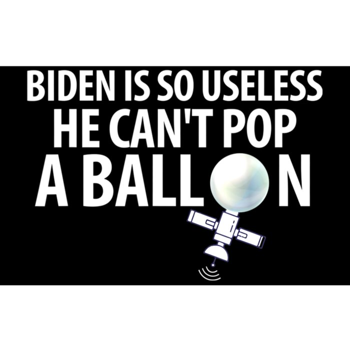 Chinese Spy Balloon Funny Surveillance Anti Joe Biden Bumper Sticker