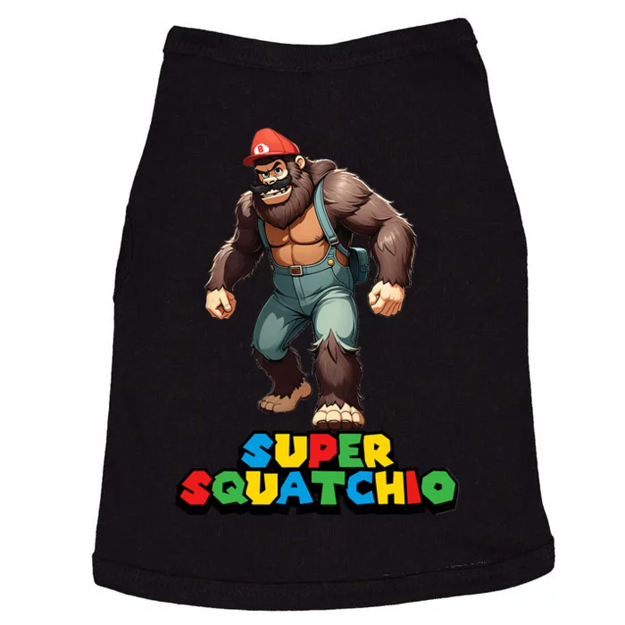 Cute Sasquatch Bigfoot Gamer Gaming Doggie Tank