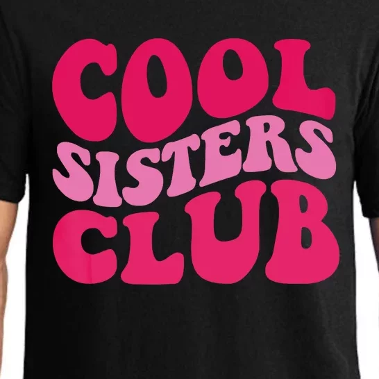 Cool Sisters Club Zip Hoodie Pajama Set