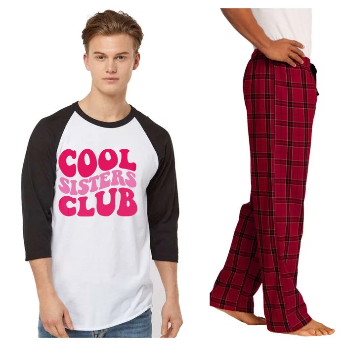 Cool Sisters Club Zip Hoodie Raglan Sleeve Pajama Set