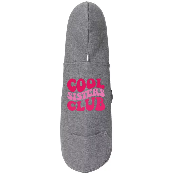 Cool Sisters Club Zip Hoodie Doggie 3-End Fleece Hoodie