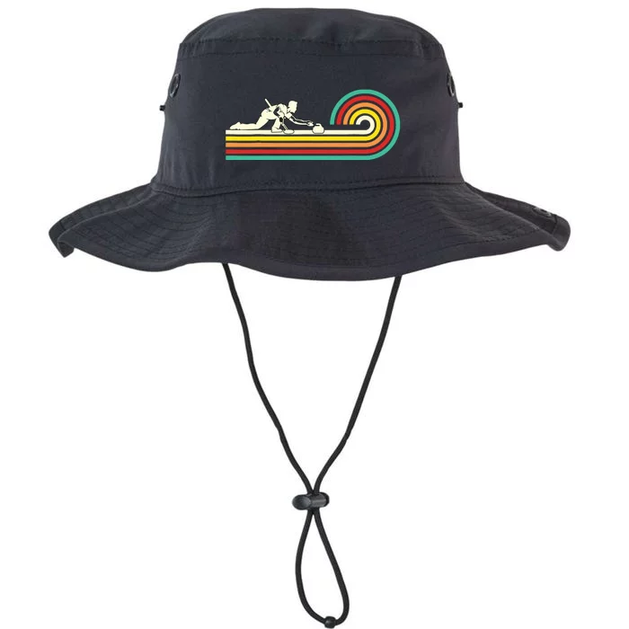 Curler Sliding Curling Stone Retro Curling Legacy Cool Fit Booney Bucket Hat