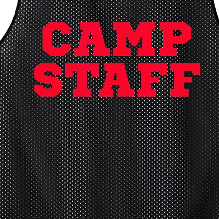 Camp Staff Mesh Reversible Basketball Jersey Tank