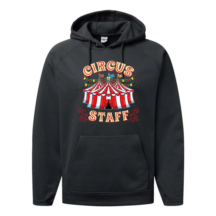 Circus Staff Circus Themed Party Performance Fleece Hoodie