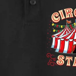 Circus Staff Circus Themed Party Dry Zone Grid Performance Polo