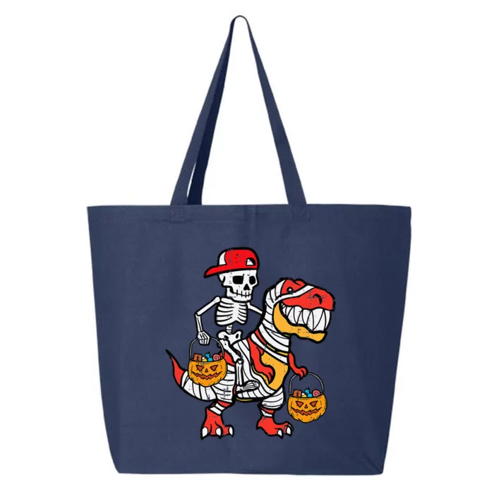 Cool Skeleton Cap Dino Mummy Halloween 25L Jumbo Tote