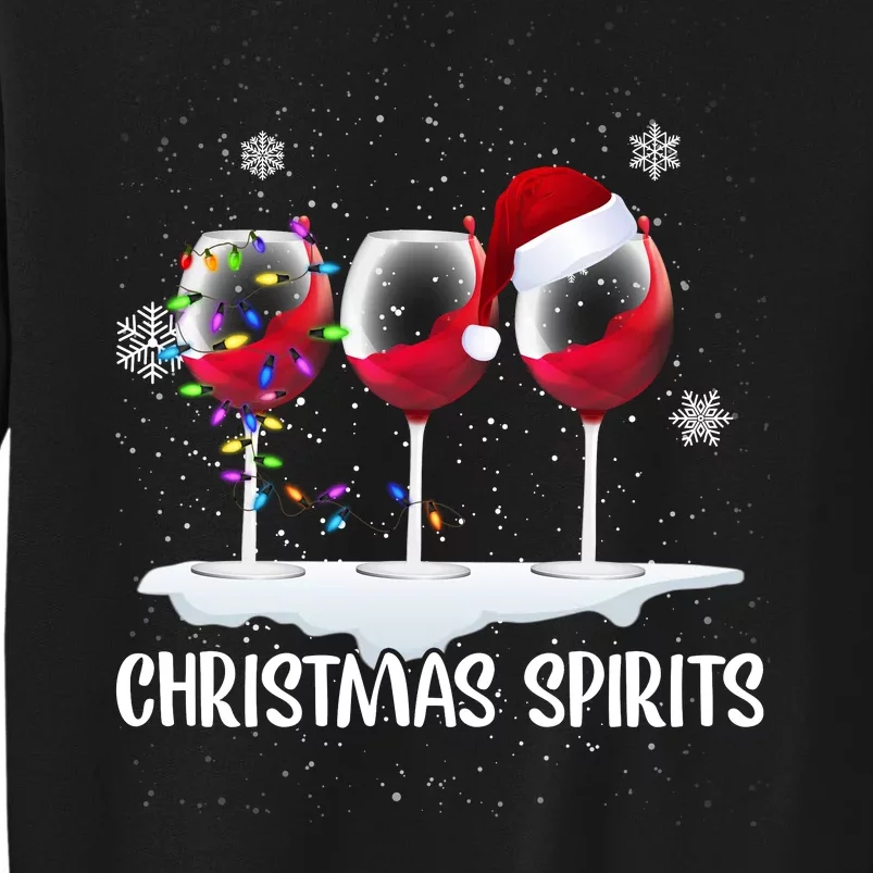 Christmas Spirits Tall Sweatshirt