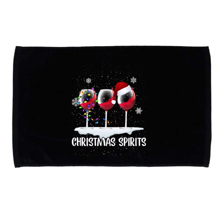 Christmas Spirits Microfiber Hand Towel