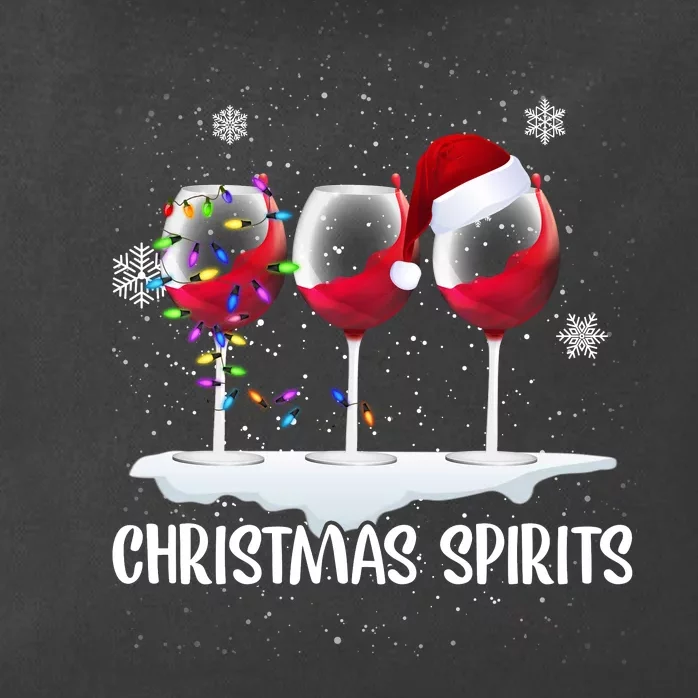 Christmas Spirits Zip Tote Bag